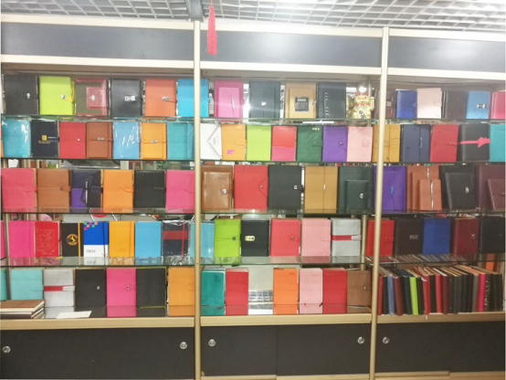blank paper notebook